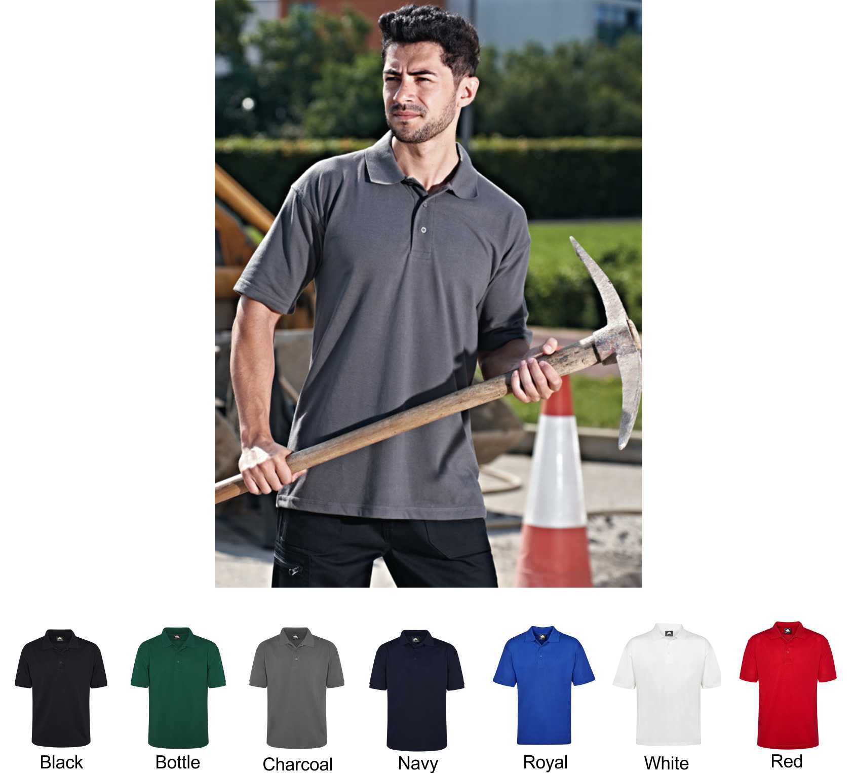 Orn 1130 Raven Poloshirt  Orn 1130 Raven Poloshirt